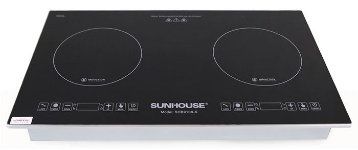 Bếp đôi điện từ Sunhouse SHB9108-S