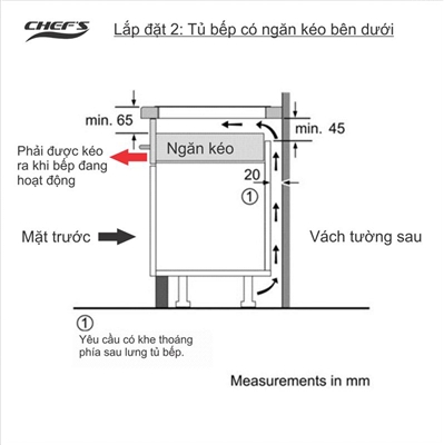 Bếp Điện Từ Chefs EH-MIX333