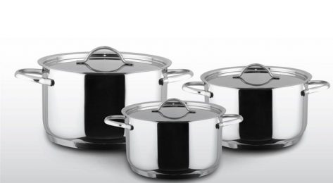 BỘ NỒI CHEFS TỪ 3 CHIẾC INOX 304