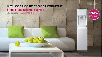 Máy lọc nước RO có tích hợp nóng lạnh Korihome WPK-814