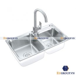 Chậu rửa bát EU-8245I (Inox xước 304)