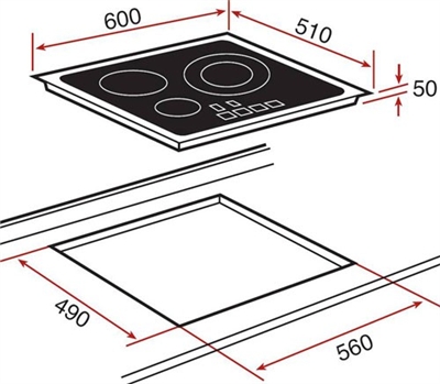 Bếp từ Teka IRF 641