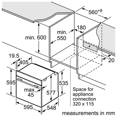 Lò nướng Bosch HBG23B360R