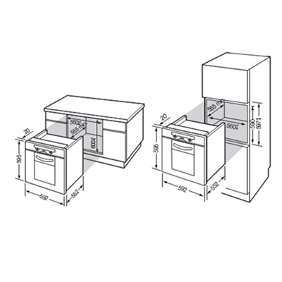 Lò Nướng Fagor 6H-176AX