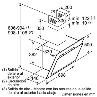 MÁY HÚT MÙI BOSCH DWK09G660